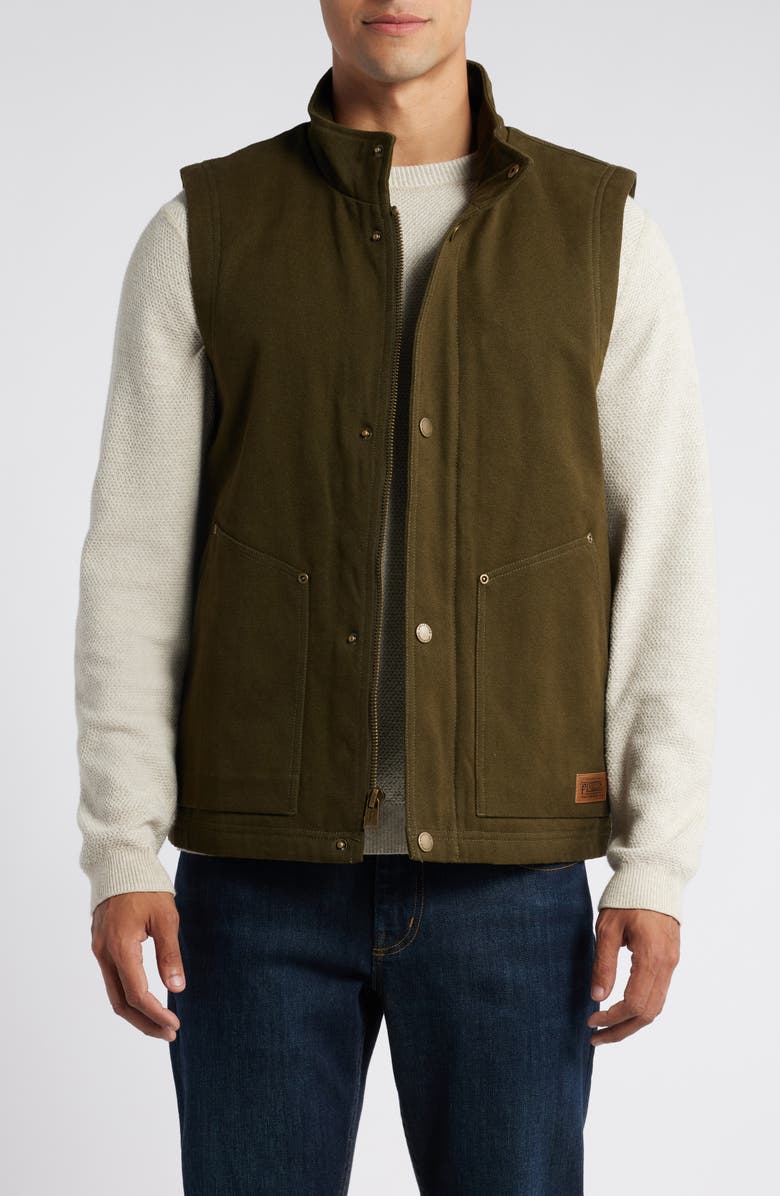 Pendleton Pine Grove Canvas Vest, Main, color, 