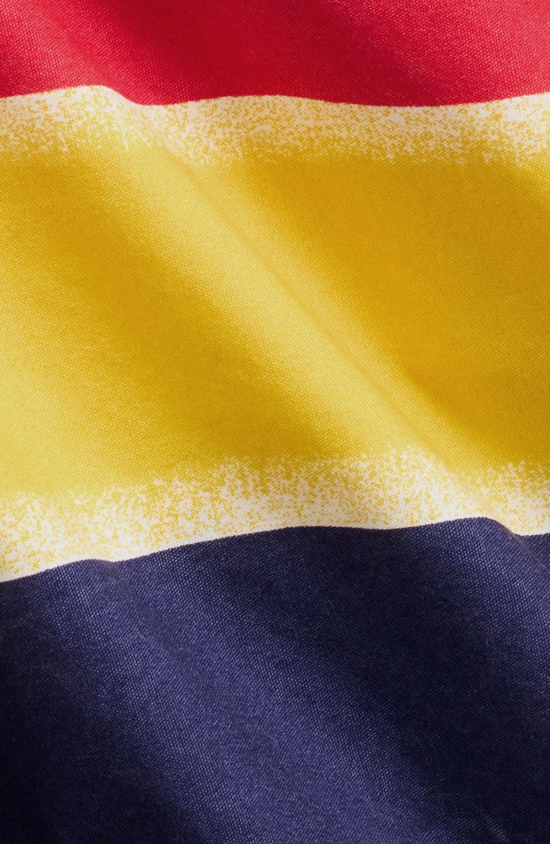 Ralph Lauren Cotton Polo & Stripe Shorts Set, Alternate, color, 