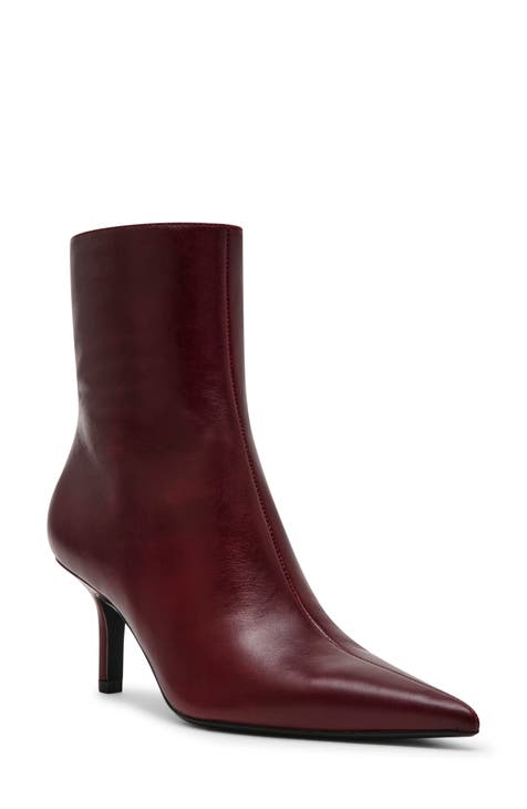 Red ankle boots online