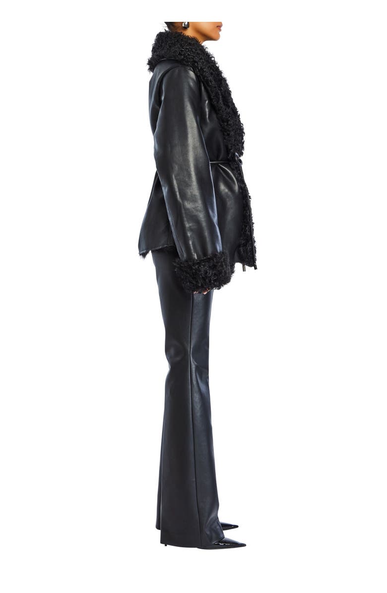 SER.O.YA Roxanne Vegan Leather Coat, Alternate, color,