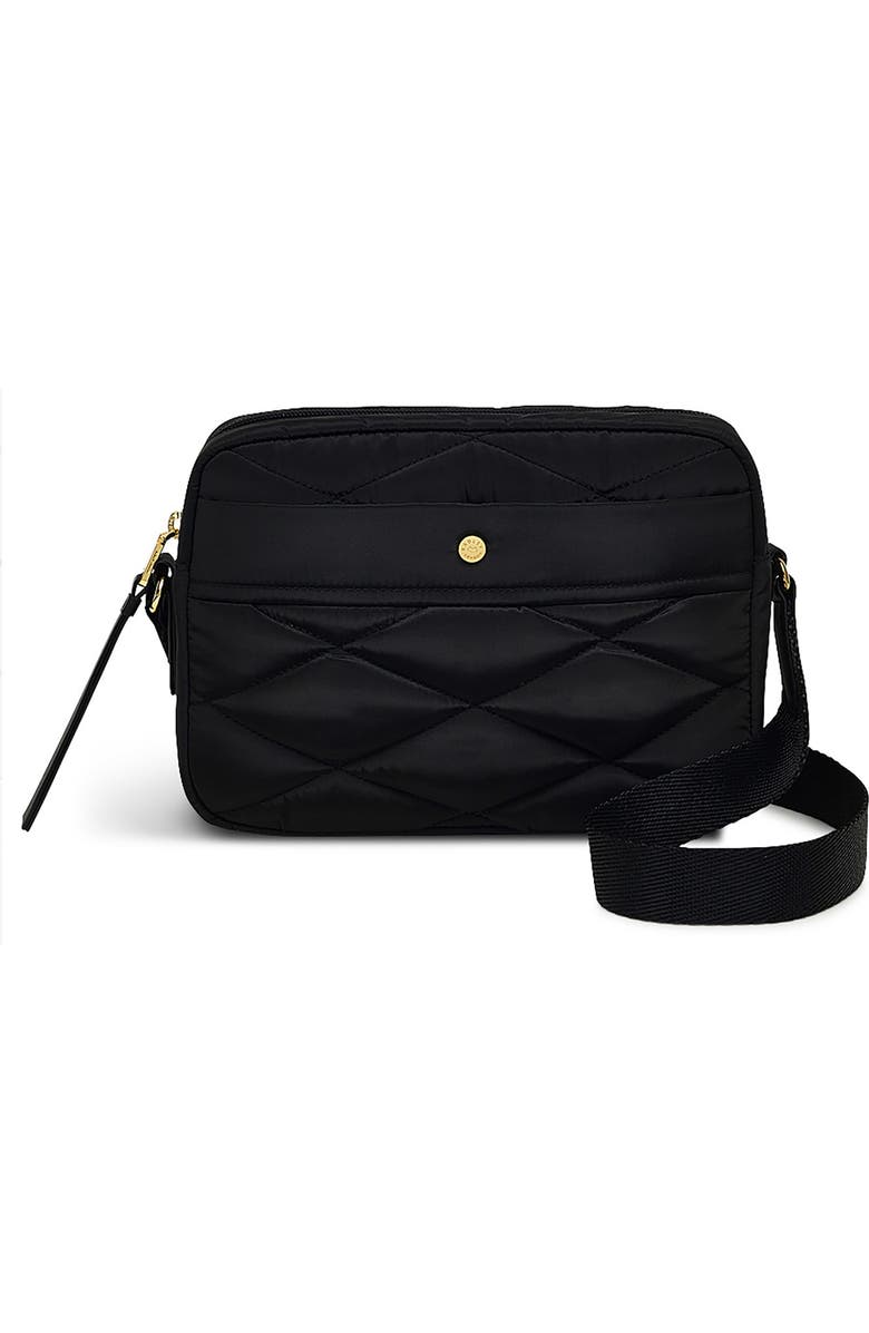 Radley Haymarket Lane Recycled Polyester Crossbody Bag, Main, color, Black