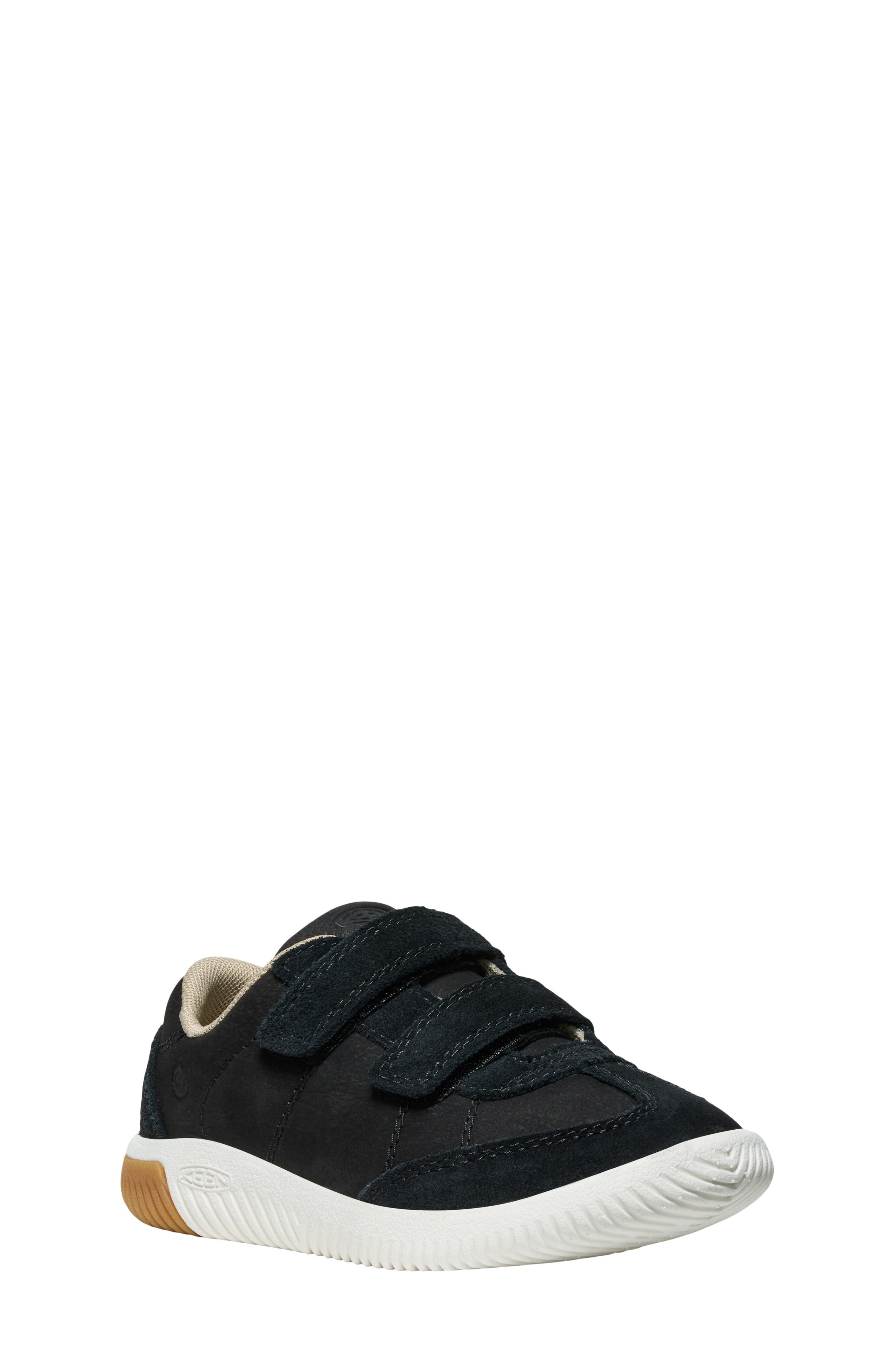 KEEN Kids' KNX T-Toe Sneaker, Main, color, Black/ Star White