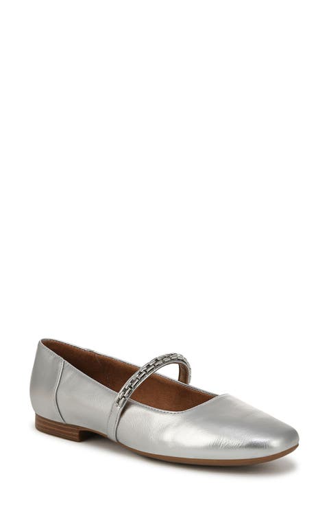 Kelly Chain Mary Jane Flat (Women)