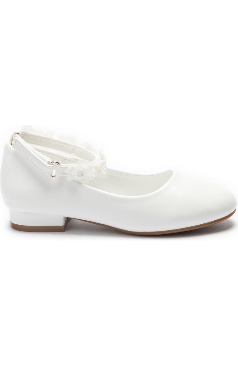 Tulleen Elara Flower Shoes, Alternate, color, White