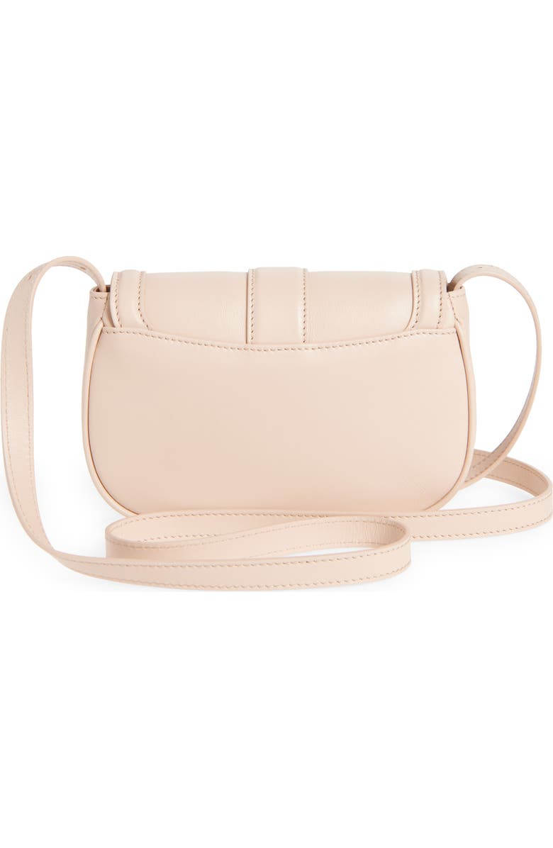 McQueen Mini T-Bar Shoulder Bag, Alternate, color, Blush Pink/ Silver