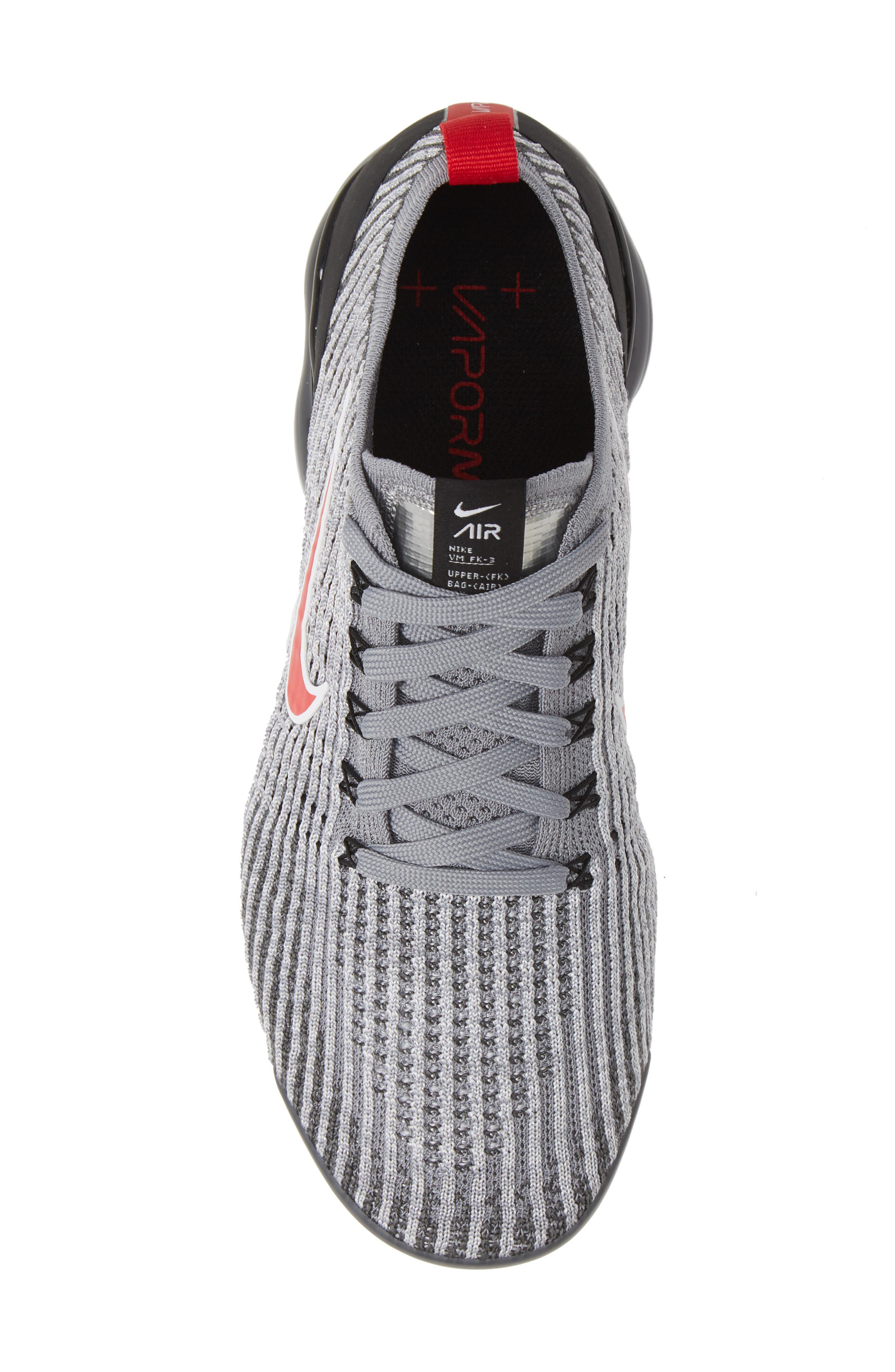 Nike Air VaporMax Flyknit 3 Running Shoe, Alternate, color, 