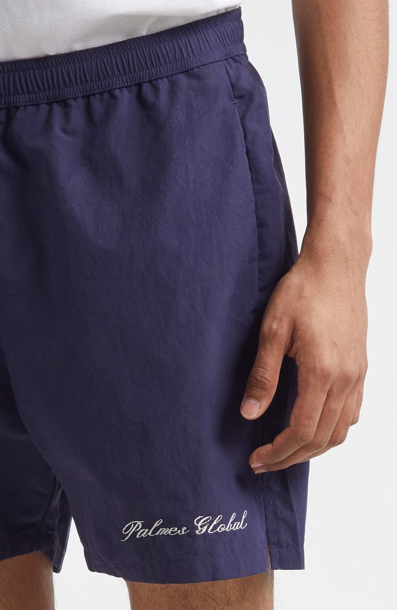 PALMES Global Tennis Shorts, Alternate, color, Dark Blue