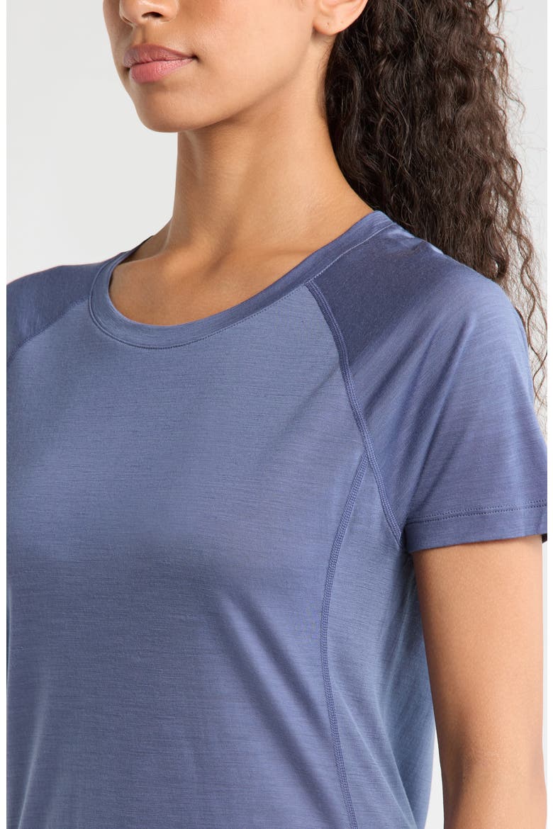 Active Ultralite Crewneck T-Shirt, Alternate, color, NIGHTFALL BLUE
