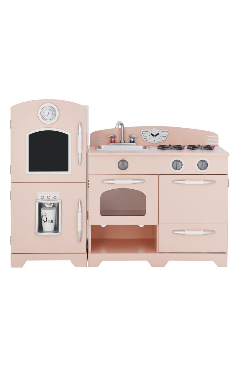 Teamson Kids Little Chef Fairfield Retro Play Kitchen, Alternate, color, 