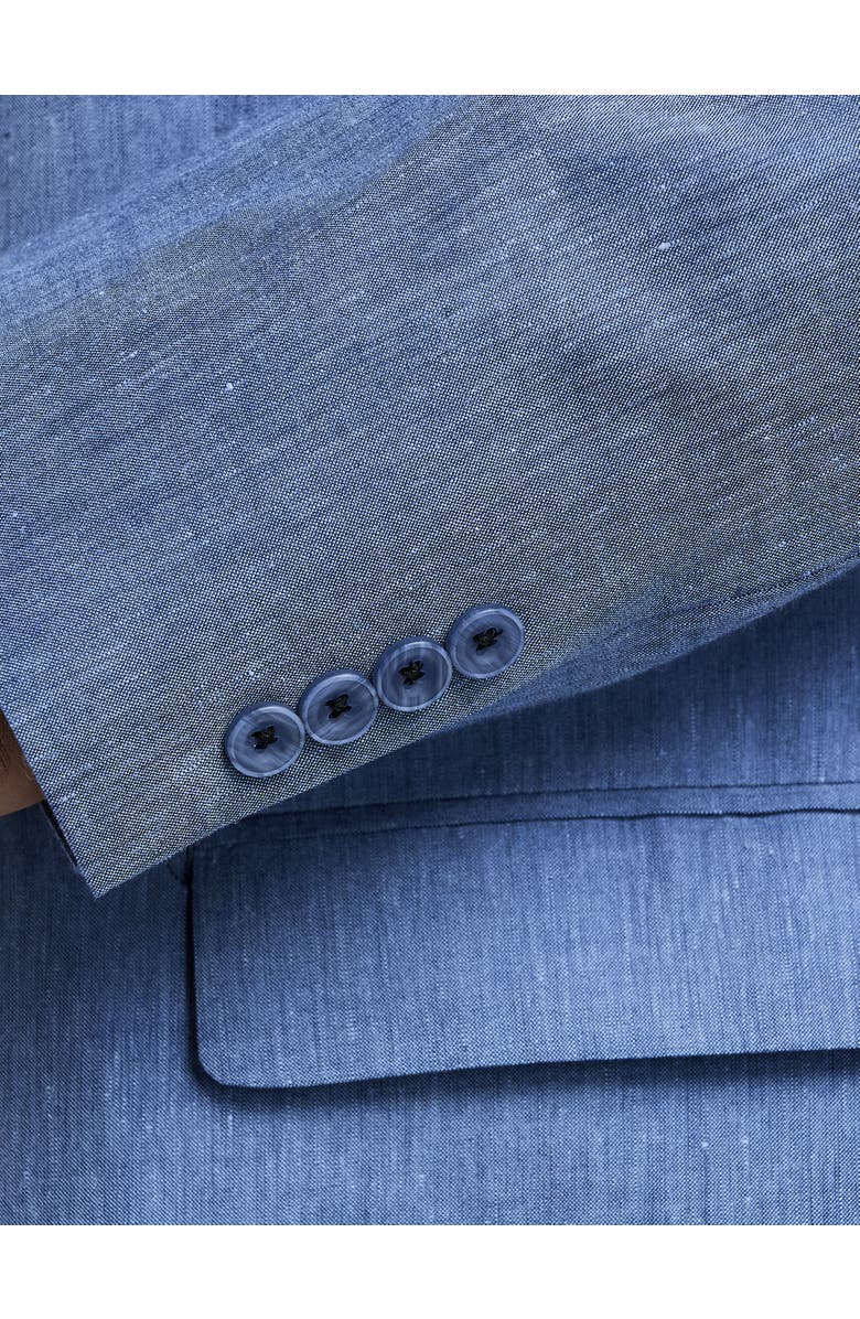 Oak Hill by DXL Linen-Blend Suit Jacket, Alternate, color, 