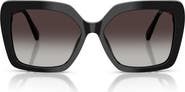 Swarovski 57mm Butterfly Sunglasses