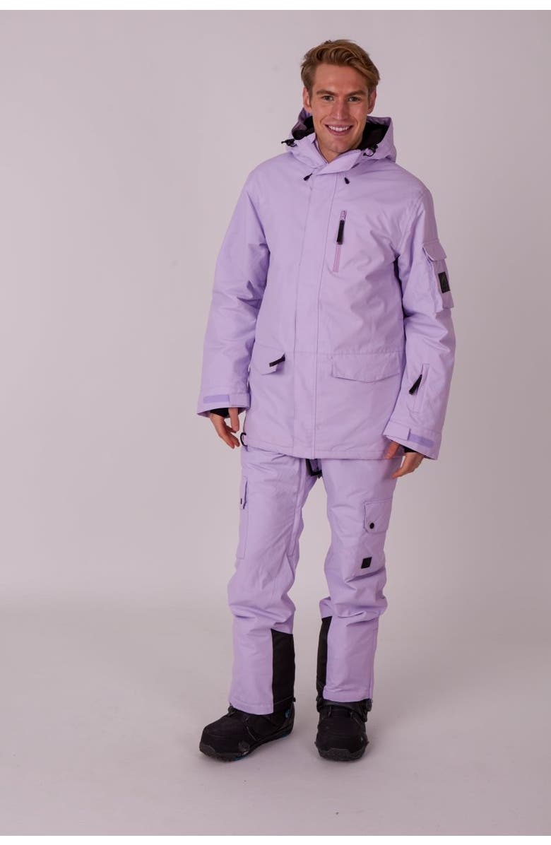 OOSC Yeh Man Bib Pant - Lavender, Alternate, color, Lavender