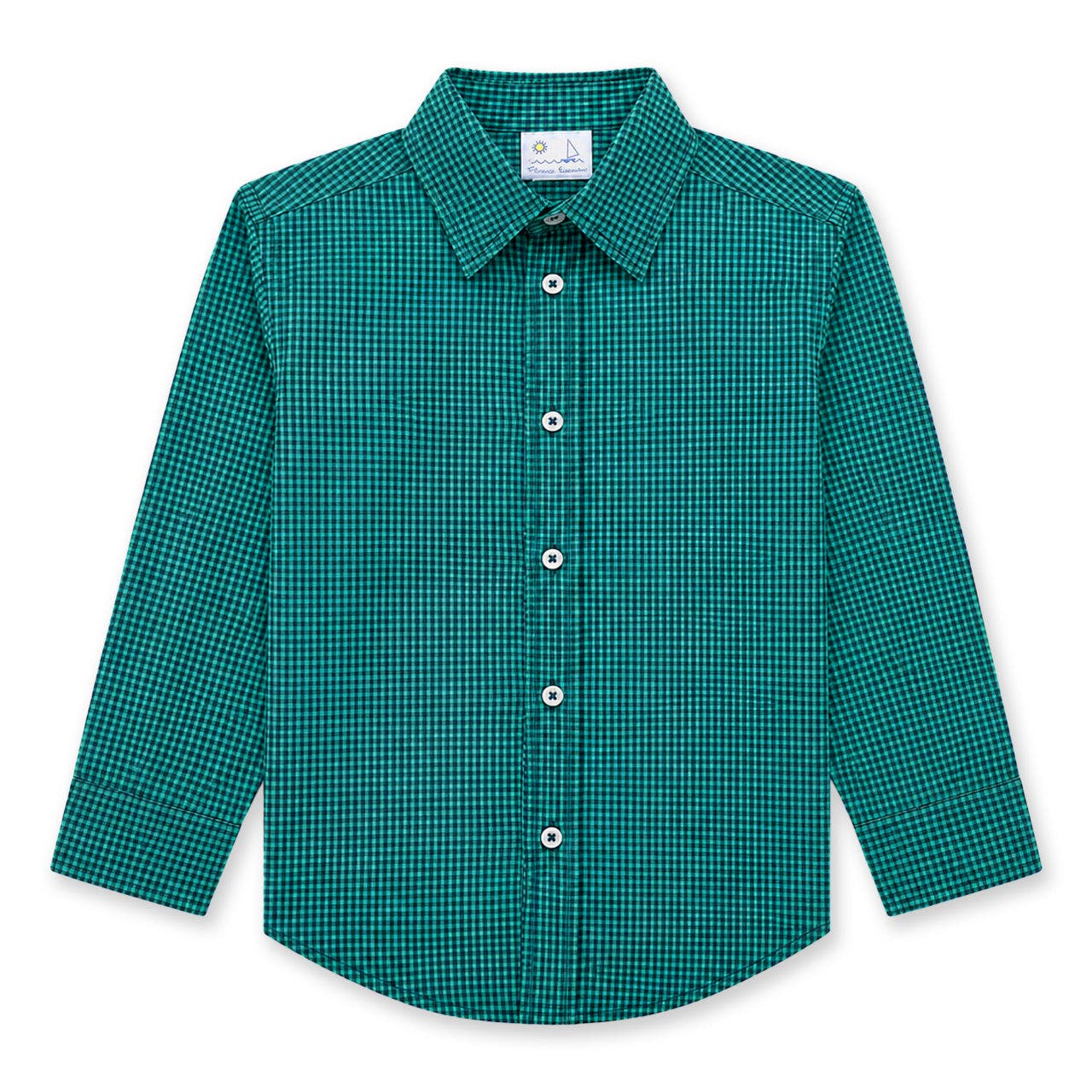 selected Navy & Jade Check