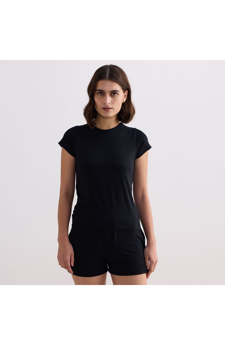 Reistor Essential Knit Shorts in Blue, Alternate, color, Blue Solid