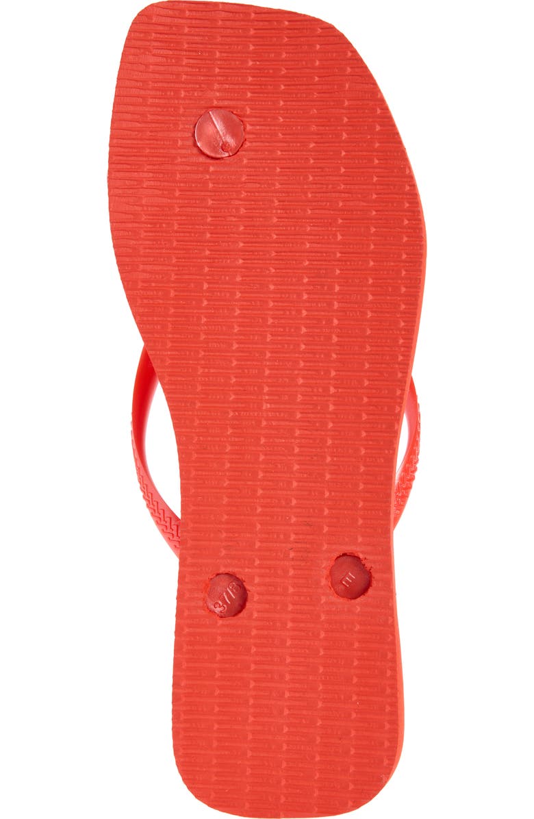 Havaianas x Devil Wears Prada Flip Flop, Alternate, color, Frevo Red
