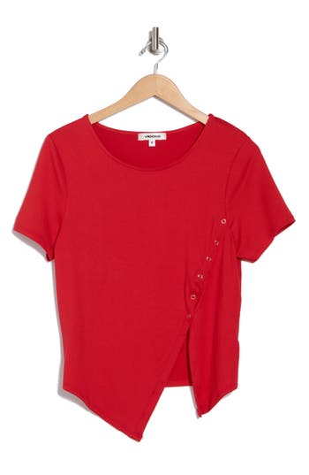 Vigoss Side Button Knit Top