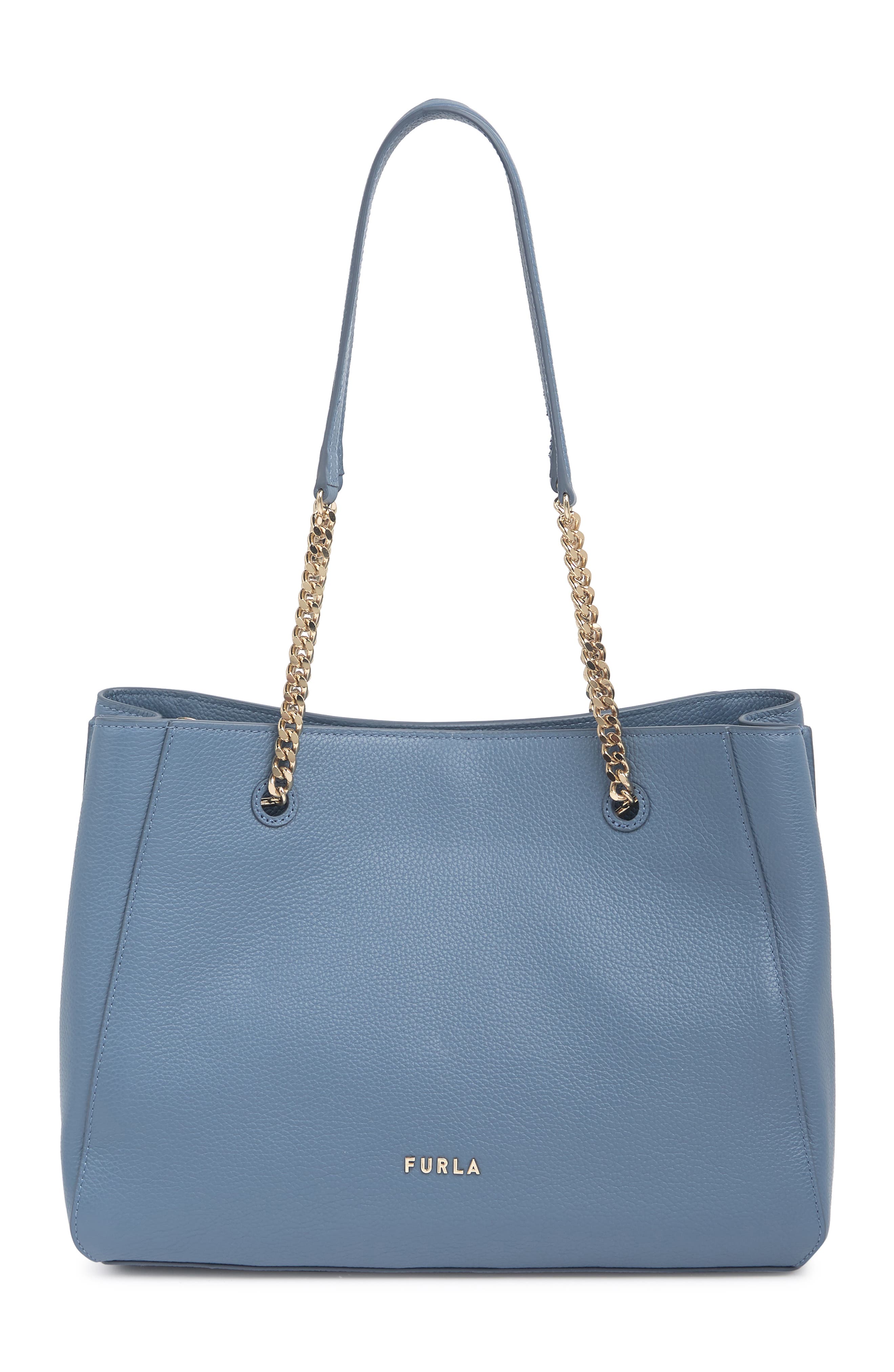Aura M Tote, Main, color, BLU DENIM