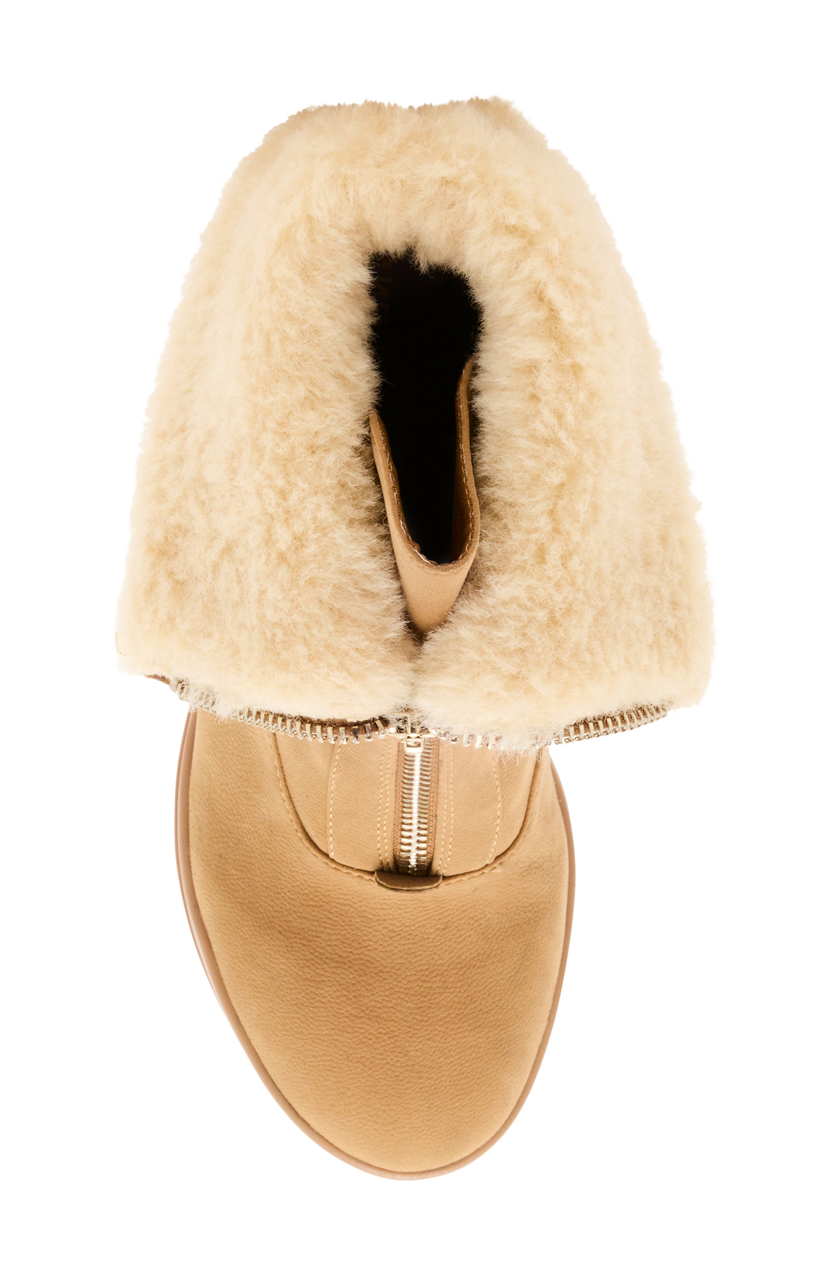 Manor Wedge Bootie, Alternate, color, TAN TUMBLED
