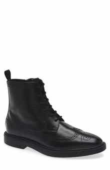 BOSS Larry Halb Brogue Boot