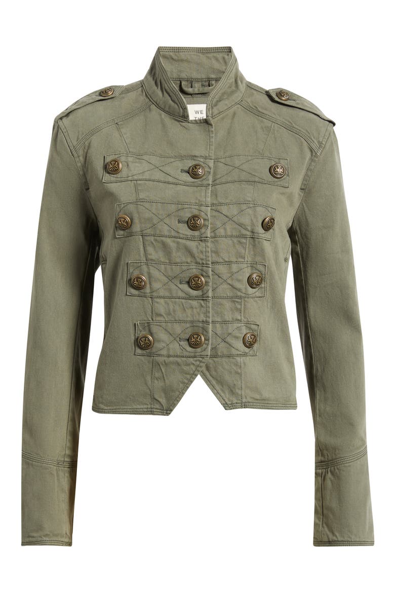 Ryland Cotton & Linen Band Jacket, Alternate, color, LAUREL CANYON