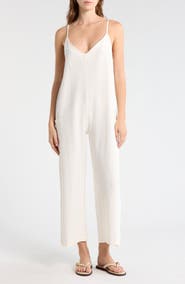 Billabong Day to Day Cotton & Linen Blend Romper