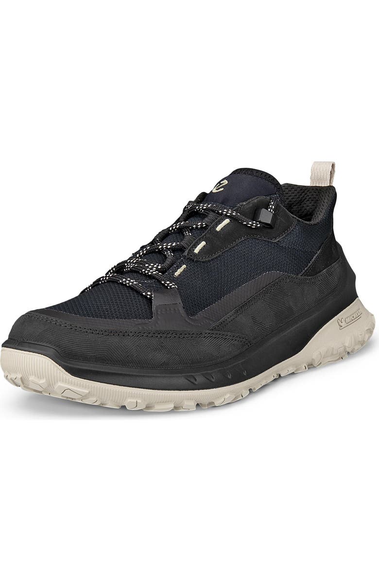 ECCO Ult-Trn Waterproof Low Hiking Shoe, Main, color, Black