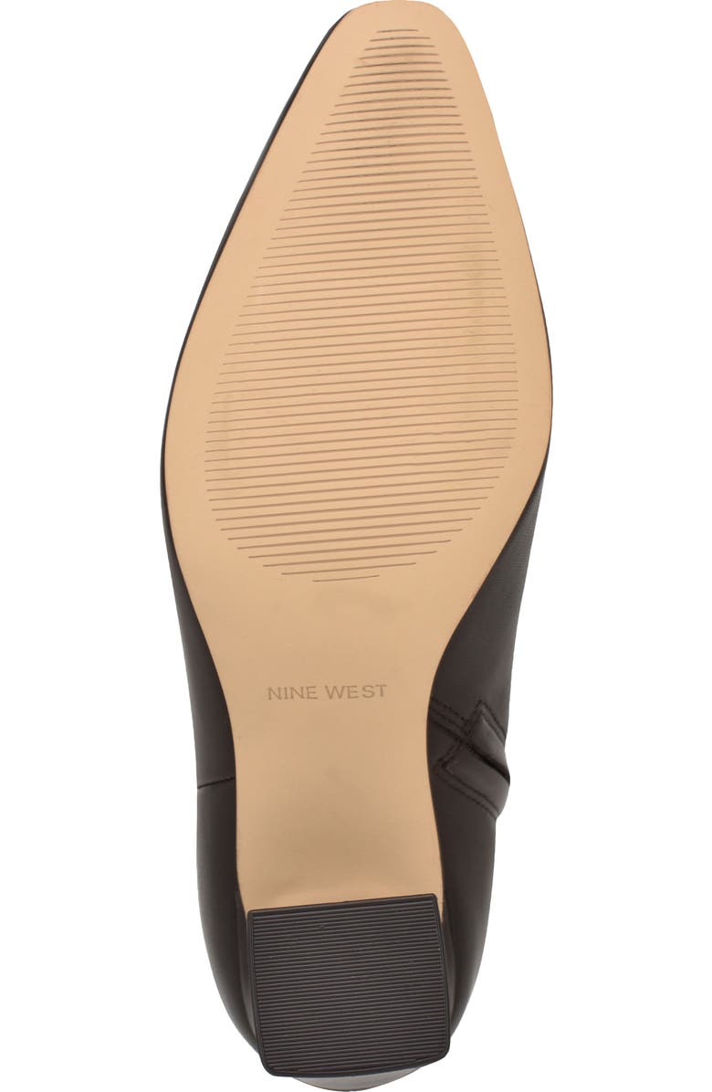 Nine West Reraye Bootie, Alternate, color, Dark Brown Leather