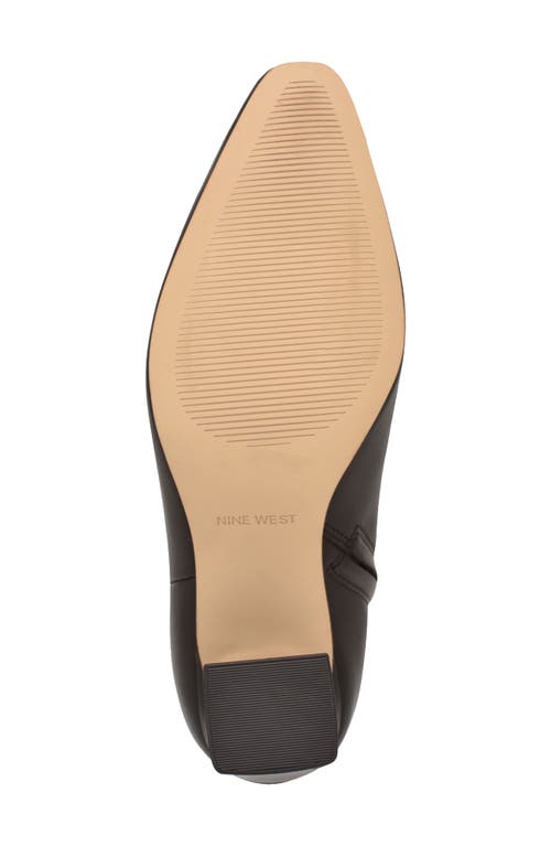 Nine West Reraye Bootie In Brown