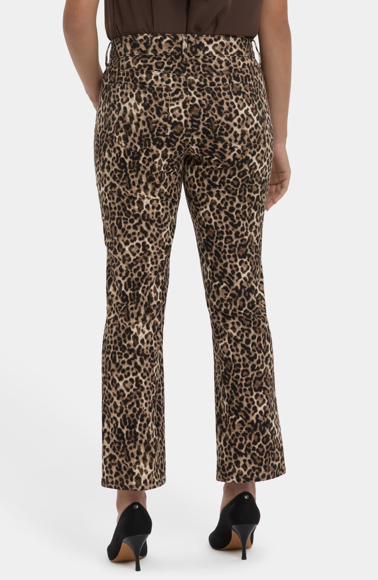 NYDJ Marilyn Straight Leg Ankle Jeans, Alternate, color, Savanna Leopard