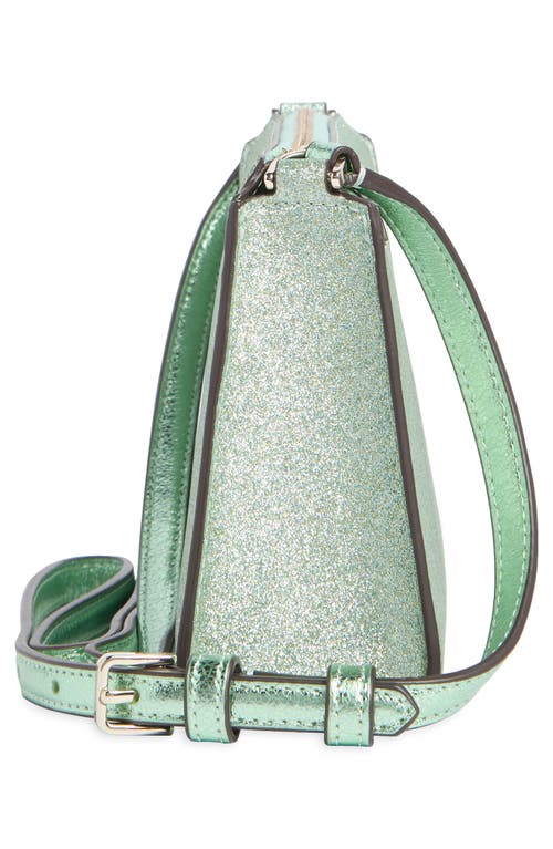 Kate Spade New York Kenzie Glitter Mini Crossbody Bag In Blue
