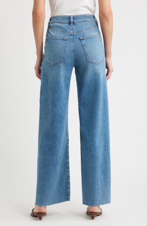 Frame Le Slim Palazzo Raw Hem High Waist Wide Leg Jeans