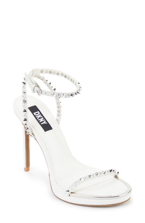 Dacia Ankle Strap Stiletto Sandal (Women)