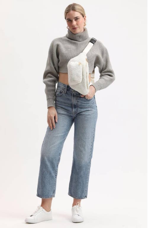 Moda Luxe Orson Belt Bag In Ivory