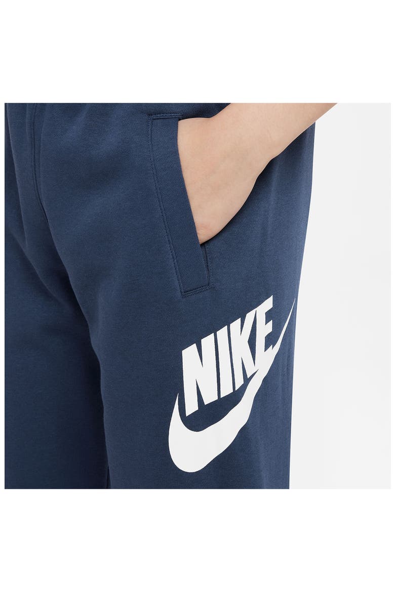 Kids' Sportswear Club Fleece Joggers, Alternate, color, 410 MIDNIGHT NAVY/WHITE