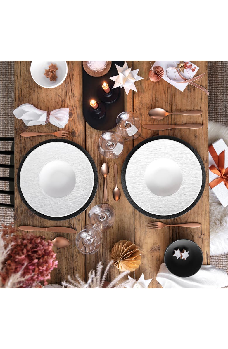 Villeroy 
Boch Manufacture Rock blanc Pasta Plate, Alternate, color, White