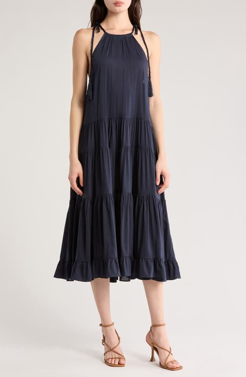 Winnie Tiered Trapeze Dress