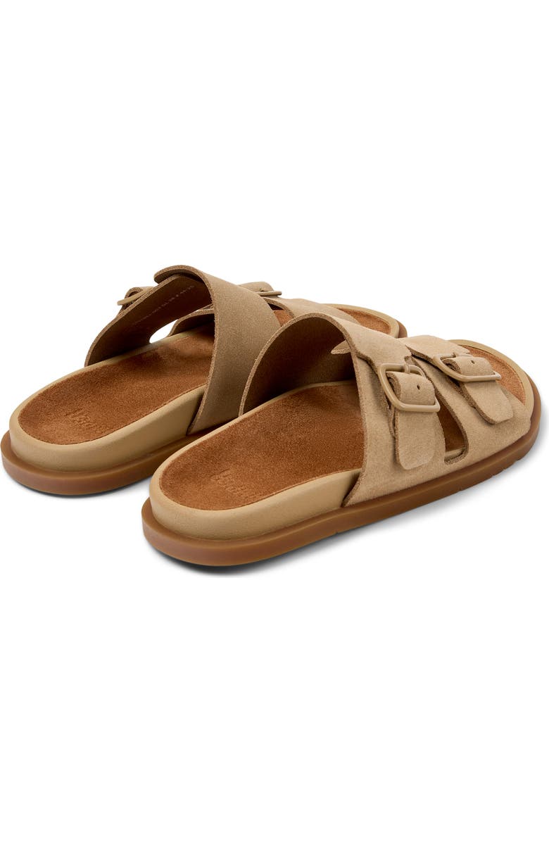 Camper Lluc 2-Strap Sandal, Alternate, color, Medium Brown