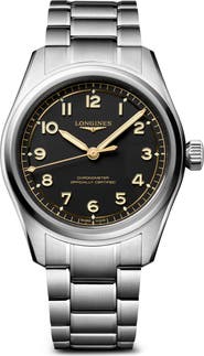 Longines Spirit Pilot Bracelet Watch, 39mm