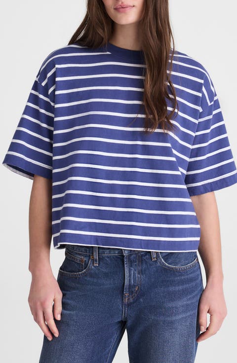 The Boxy Crop Jersey T-Shirt
