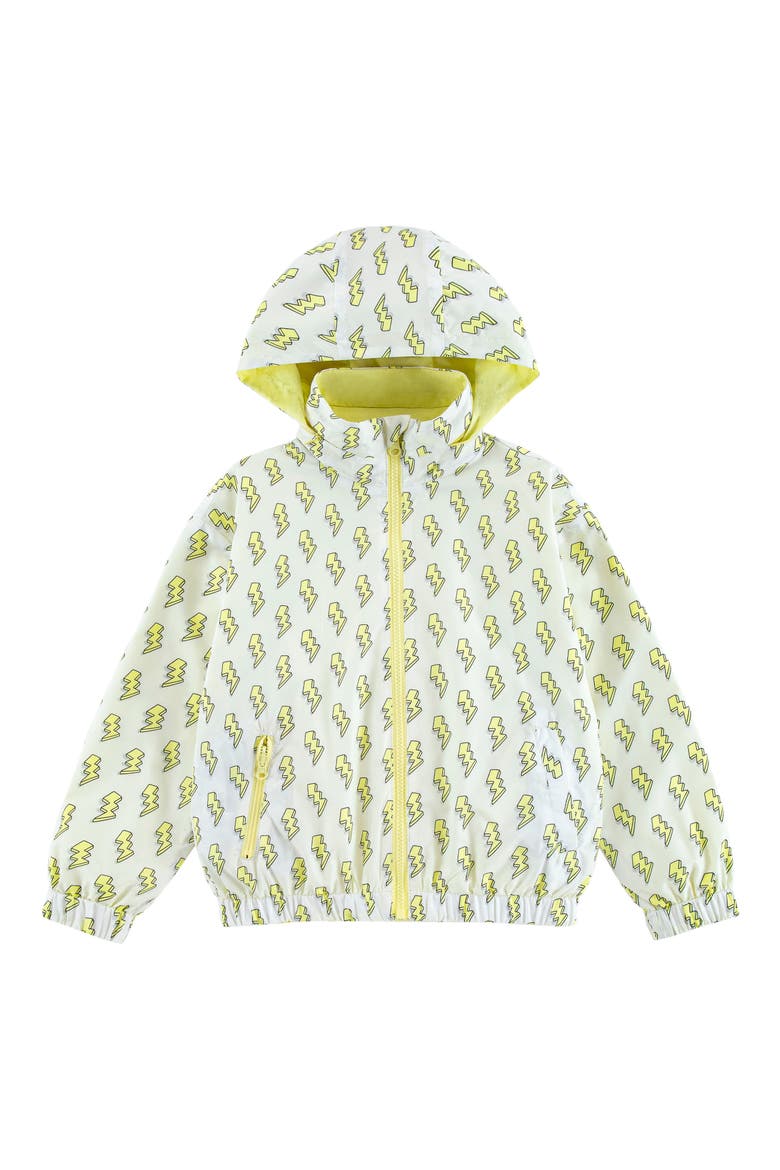 Kids' Max Rain Water Repellent Reversible Windbreaker, Main, color, YELLOW