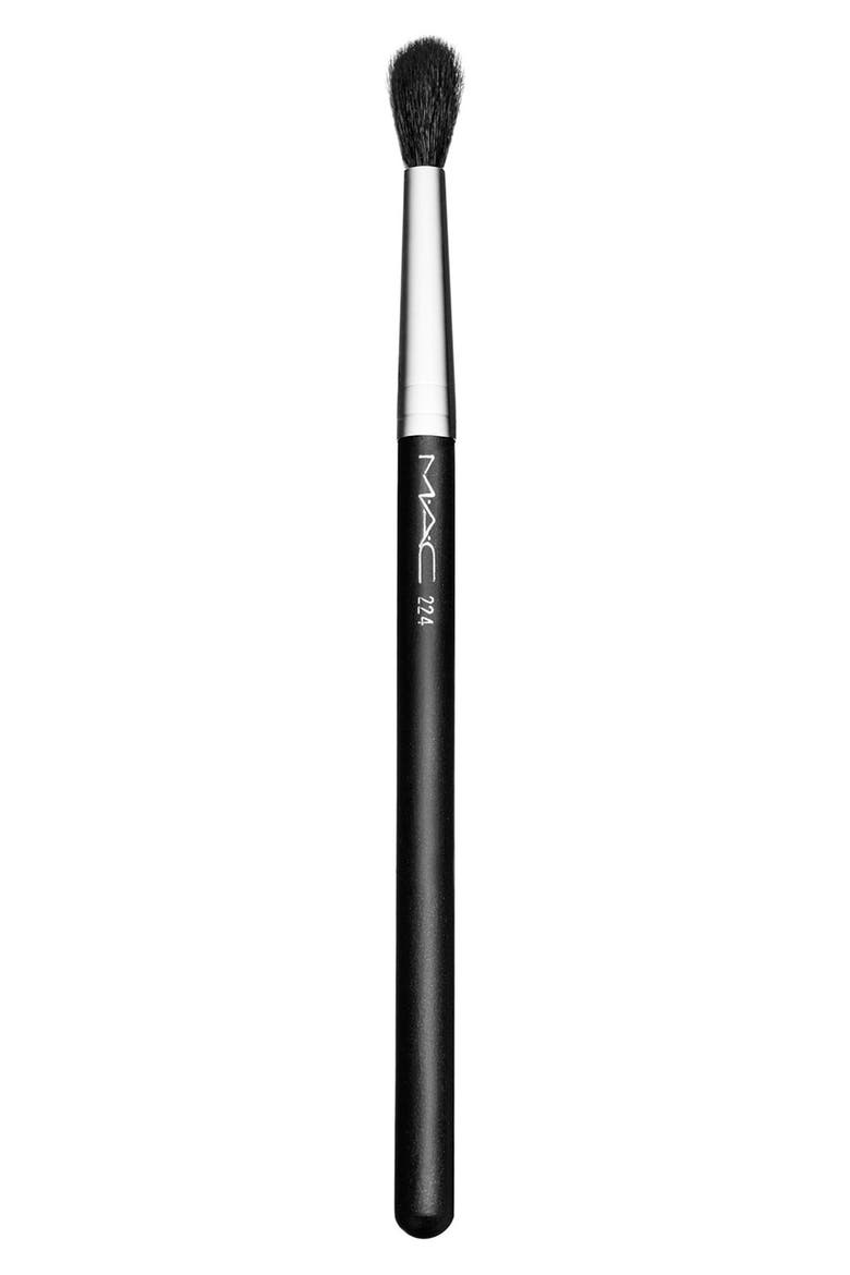MAC 224 Tapered Blending Brush, Main, color, NO COLOR