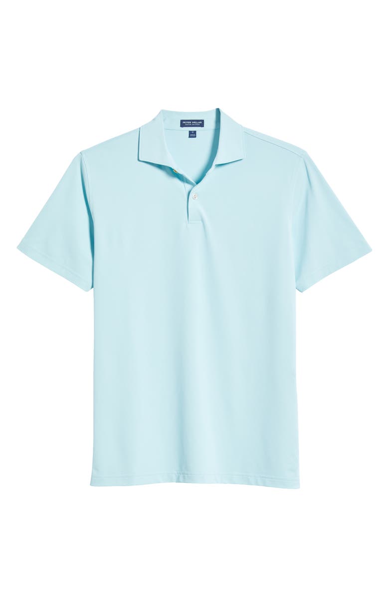 Peter Millar Crown Crafted Soul Performance Polo, Alternate, color, Blue Spruce