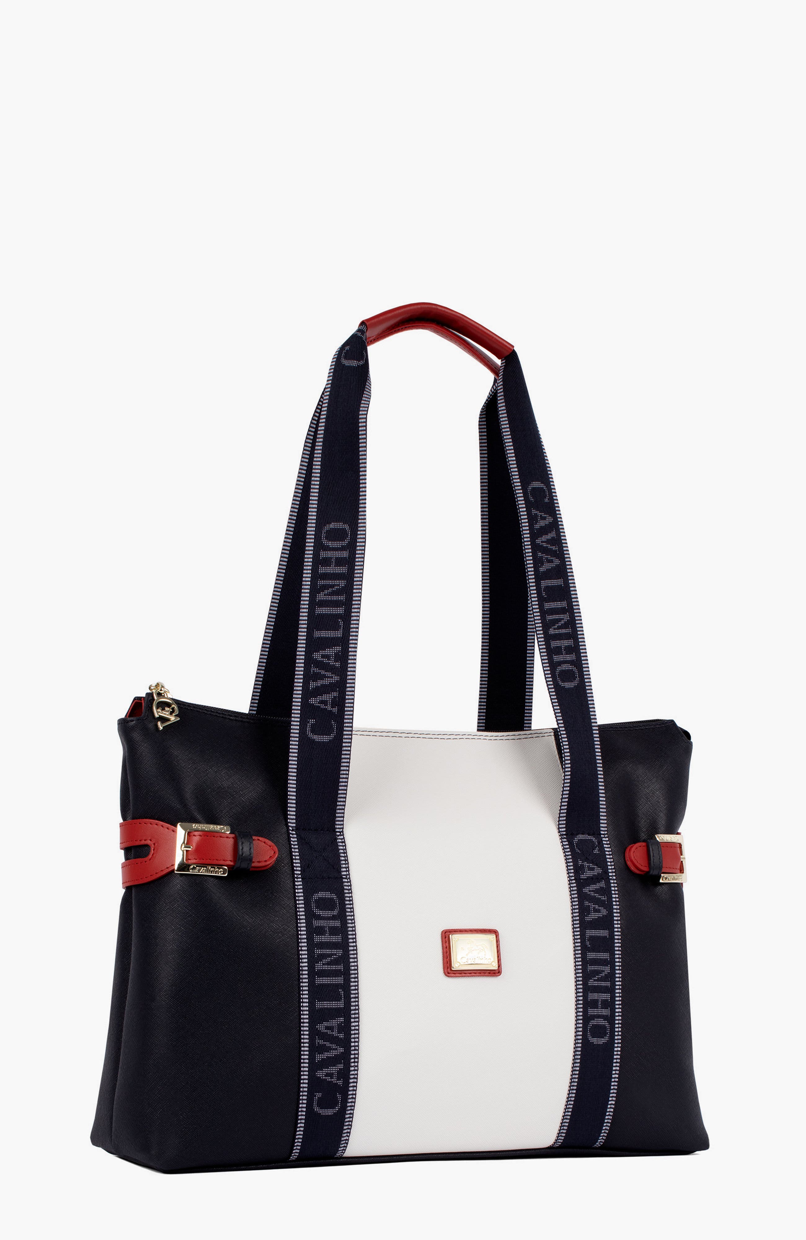 Only by Cavalinho 594 Tote Bag, Alternate, color, Navy / White / Red
