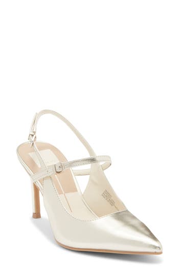 Dolce Vita Kieran Slingback Pump In White