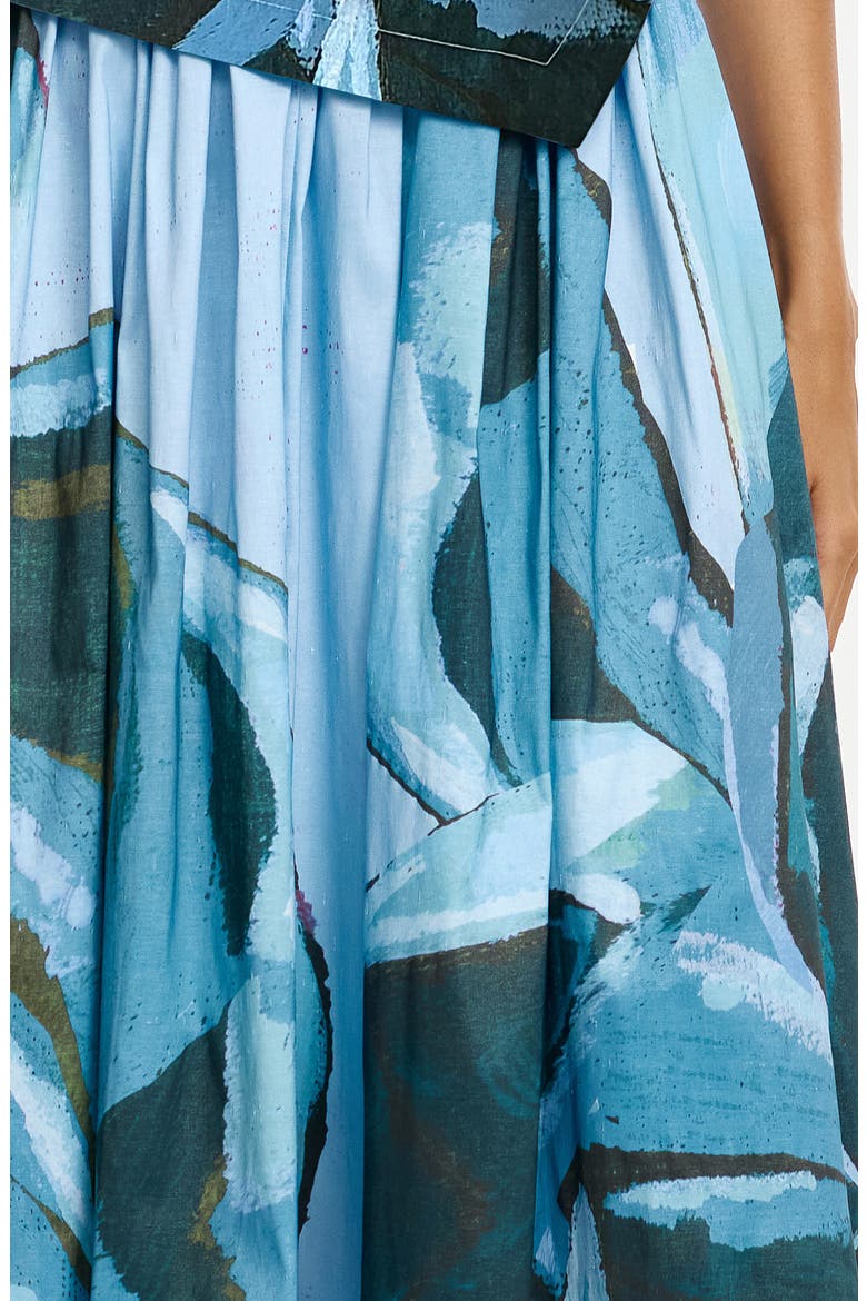 Robaker Print Sleeveless Maxi Dress, Alternate, color, FESTIVUS