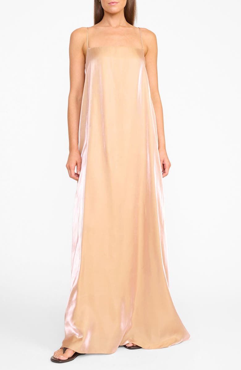 STAUD Delphina Gown, Alternate, color, Rose Gold