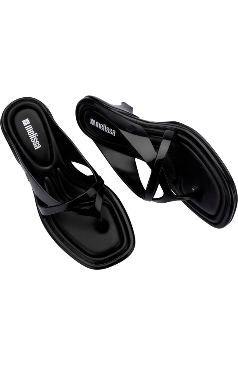 Melissa Layla Flip Flop, Alternate, color, Black