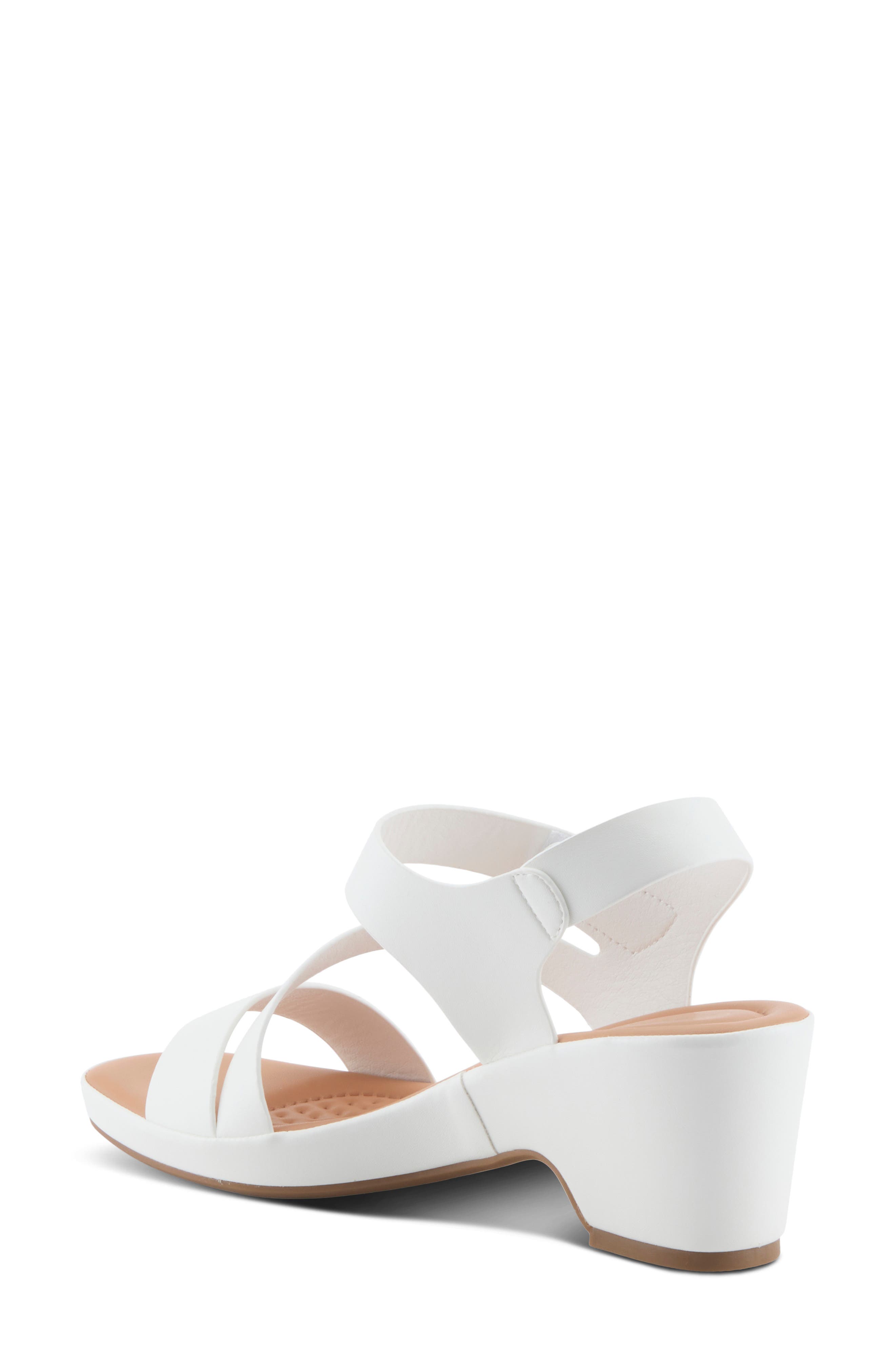 Guillen Sandal, Alternate, color, WHITE