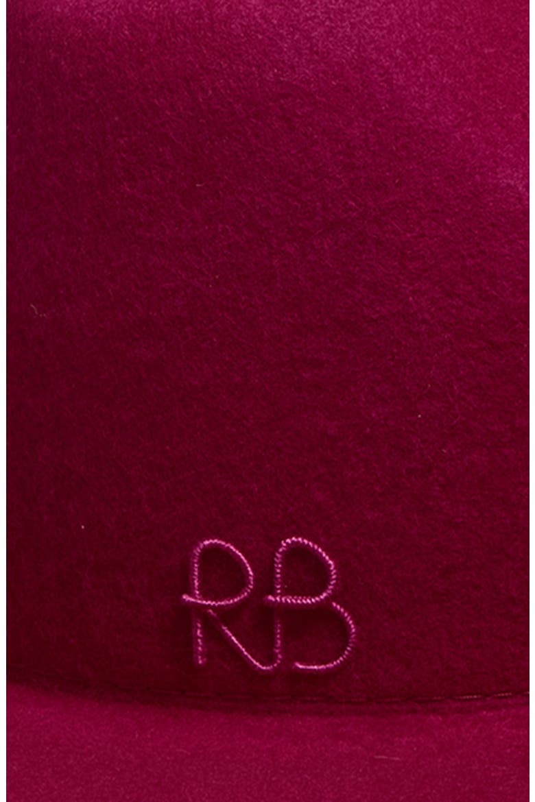 Monogram Embroidered Cowboy Hat, Alternate, color, PINK