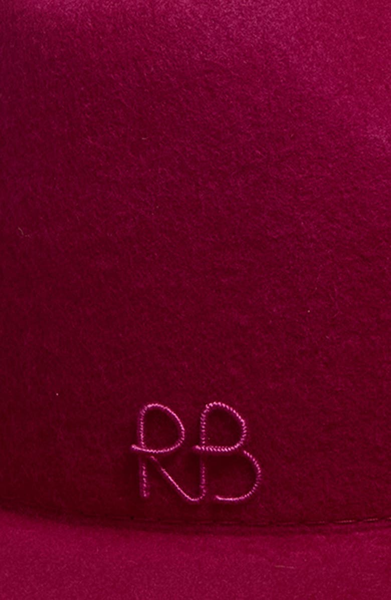 Ruslan Baginskiy Monogram Embroidered Cowboy Hat, Alternate, color, Pink